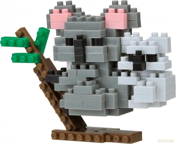 Bandai Nanoblock Animal Koala Building Block Figure NBC257