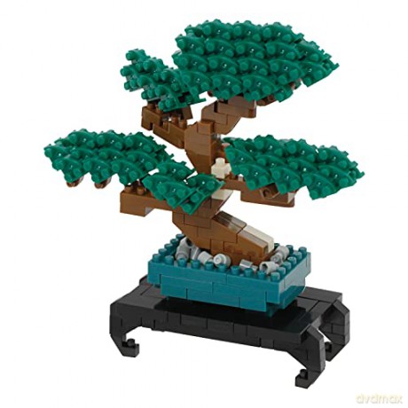 Bandai Nanoblock Object Bonsai Building Block Figure NBC224