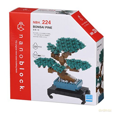 Bandai Nanoblock Object Bonsai Building Block Figure NBC224