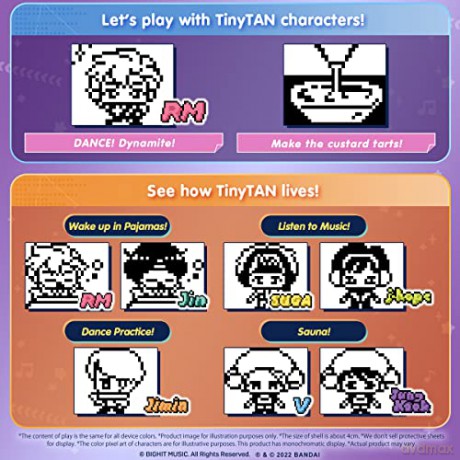 Bandai Tamagotchi Deluxe TinyTAN RM 88873