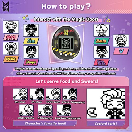 Bandai Tamagotchi Deluxe TinyTAN RM 88873