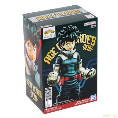 Banpresto Age of Heroes My Hero Academia Izuku Midoriya Deku Statue 16cm 19819