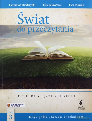 Język Polski LO Świat do przeczytania 3 [KSIĄŻKA]