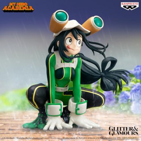 Banpresto Glitter Glamours My Hero Academia Tsuyu Asui Statue 14cm 29747