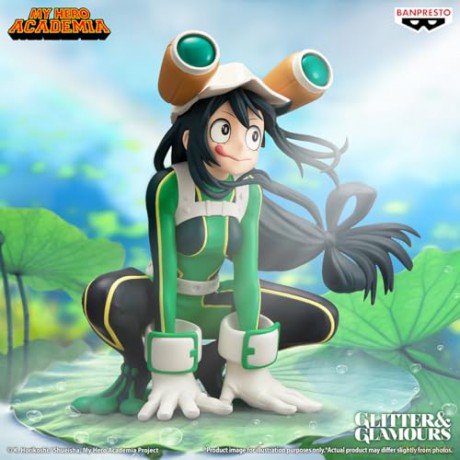 Banpresto Glitter Glamours My Hero Academia Tsuyu Asui Statue 14cm 29747
