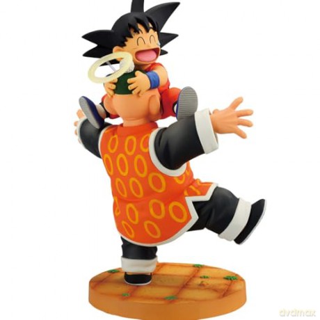 Banpresto Ichibansho Dragon History Dragon Ball Son Goku Grandpa Son Gohan Statue 16cm 68470