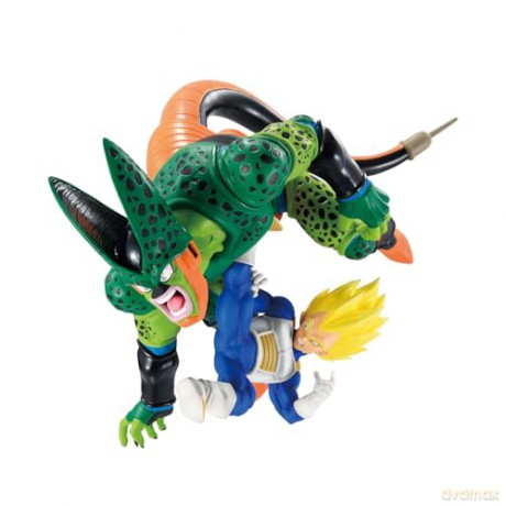 Banpresto Ichibansho Dragon History Dragon Ball Vegeta Vs Cell Statue 17cm 68468