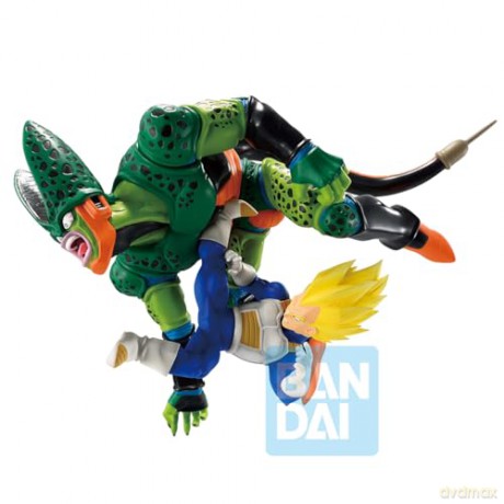 Banpresto Ichibansho Dragon History Dragon Ball Vegeta Vs Cell Statue 17cm 68468