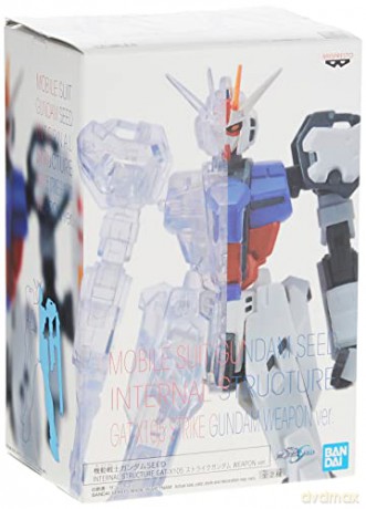 Banpresto Internal Structure Mobile Suit Gundam Seed GatX105 Strike Gundam VerA Statue 14cm 18347