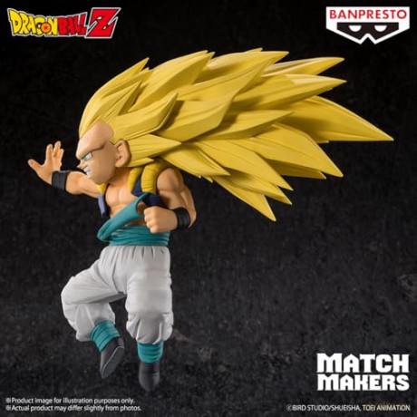 Banpresto Match Makers Dragon Ball Z Gotenks Super Saiyan 3 Statue 11cm 28822