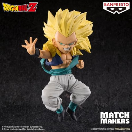 Banpresto Match Makers Dragon Ball Z Gotenks Super Saiyan 3 Statue 11cm 28822