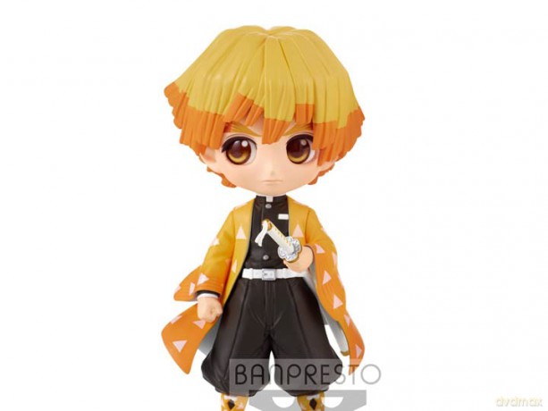 Banpresto Q Posket Demon Slayer Kimetsu No Yaiba Zenitsu Agatsuma II VerA Figure 14cm 18382