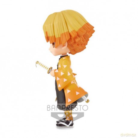Banpresto Q Posket Demon Slayer Kimetsu No Yaiba Zenitsu Agatsuma II VerA Figure 14cm 18382