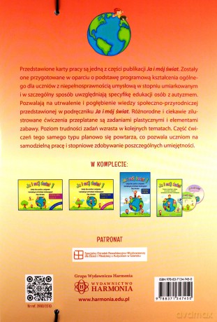Ja i mój świat. Lekcje dla uczniów z autyzmem Karty Pracy [KSIĄŻKA]