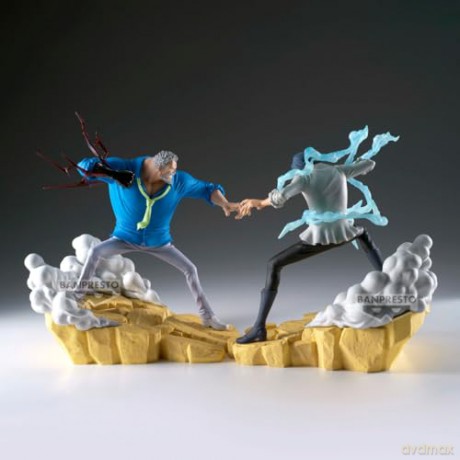 Banpresto Senkozekkei One Piece Monkey D Garp Statue 19cm 29761