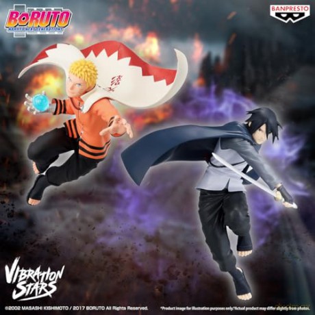 Banpresto Vibration Stars Boruto Naruto Next Generations Sasuke Uchiha Statue 15cm 29616