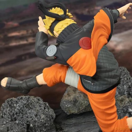 Banpresto Vibration Stars Naruto Shippuden Naruto Uzumaki Statue 14cm 88764