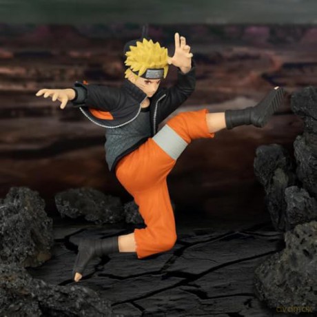 Banpresto Vibration Stars Naruto Shippuden Naruto Uzumaki Statue 14cm 88764
