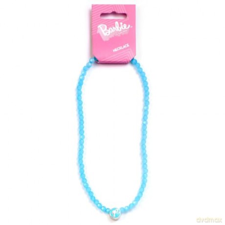 Carat Shop Barbie Blue bead necklace with round Barbie Bead Charm BMN00005