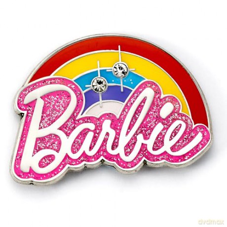 Carat Shop Barbie Rainbow Logo Pin Badge BMPB0003