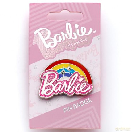 Carat Shop Barbie Rainbow Logo Pin Badge BMPB0003