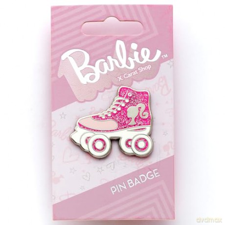 Carat Shop Barbie Roller Skate Pin Badge BMPB0001