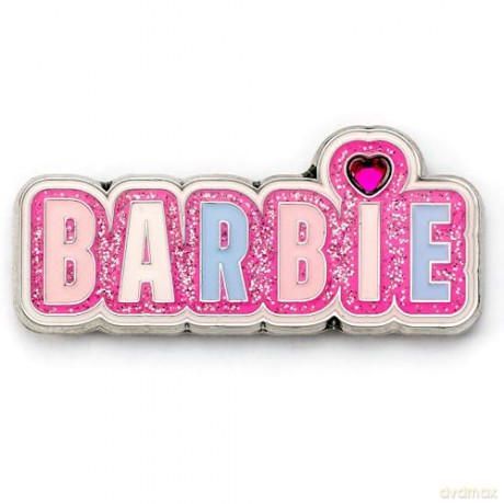 Carat Shop Barbie Sparkly Logo Pin Badge BMPB0004