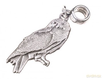 Carat Shop Harry Potter Hedwig the Owl Slider Charm Silver HP0046