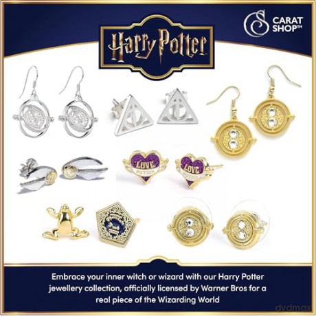 Carat Shop Harry Potter Luna Glasses Stud Earrings WES00256