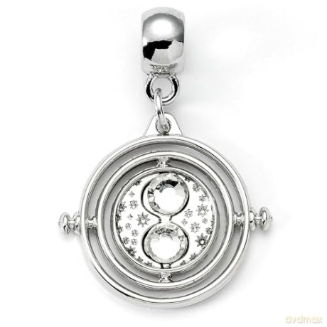 Carat Shop Harry Potter Time Turner Silver Tone Slider Charm HP000674