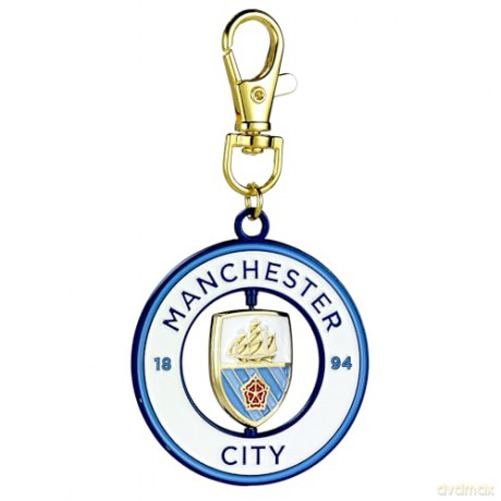 Carat Shop Manchester City FC Spinning Logo Backpack Hanger MCBH0001