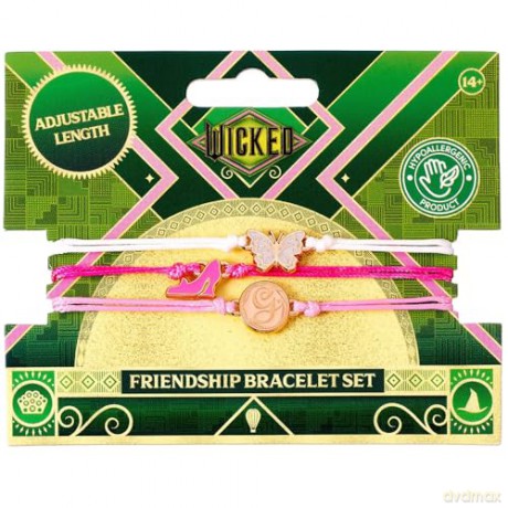 Carat Shop Wicked Glinda Friendship Bracelet Set WKBS0001