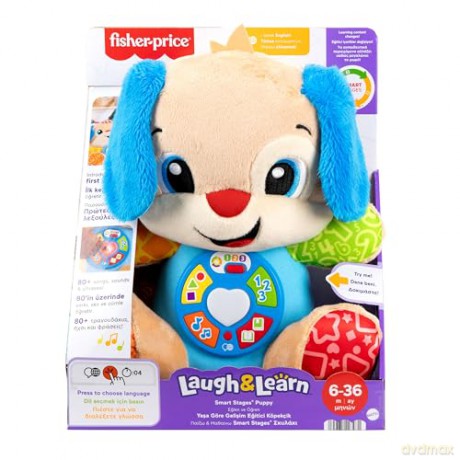 Fisher Price Laugh Learn Smart Stages Puppy JFD25