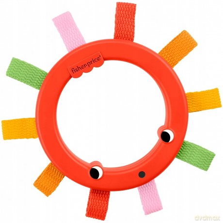 FisherPrice Baby Toys 06 Months Rattles Teething Toys Fisher Price Rainbow Ribbons Activ JKW56