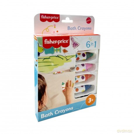 FisherPrice kredki do kąpieli dla dzieci Bath Crayons (F2224)