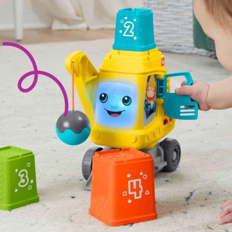 FisherPrice Count Stack Crane HWY62