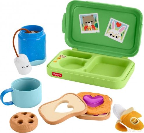 FisherPrice Friendship Forest Activity Lunchbox with Bottle Playset JLC01