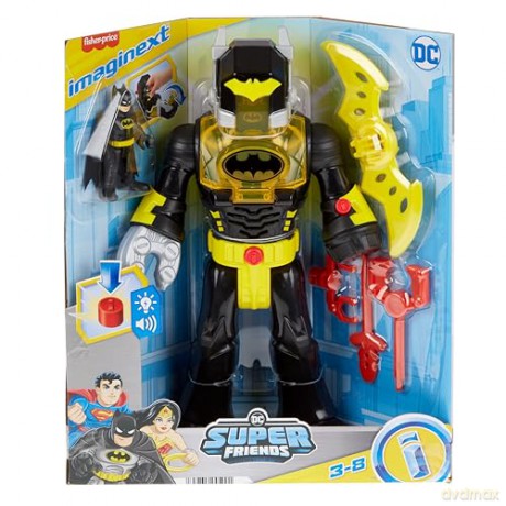 FisherPrice Imaginext DC Super Friends Batman Action Figure HYG31