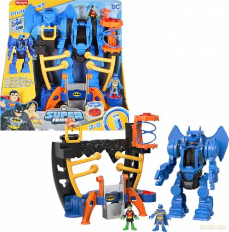 FisherPrice Imaginext DC Super Friends Batman Robo Command Center HML02
