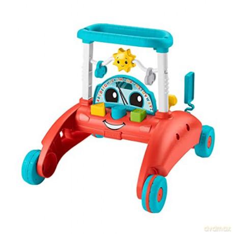 FisherPrice Laugh Learn 2Sided Steady Speed Walker Speaks ENGRTR HJP48