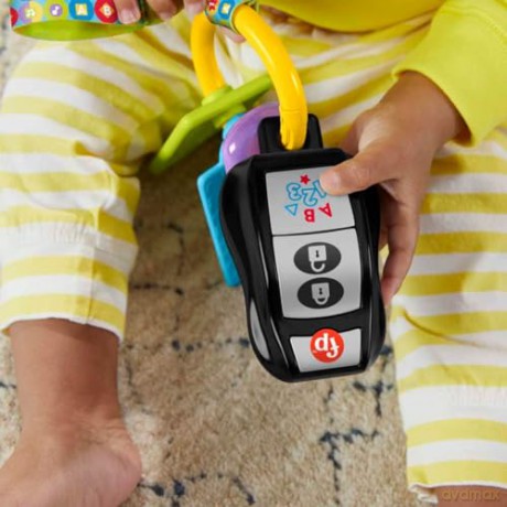 FisherPrice Laugh Learn Play Go Activity Keys Voice Languages ENGRTR HWY40