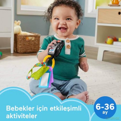 FisherPrice Laugh Learn Play Go Activity Keys Voice Languages ENGRTR HWY40
