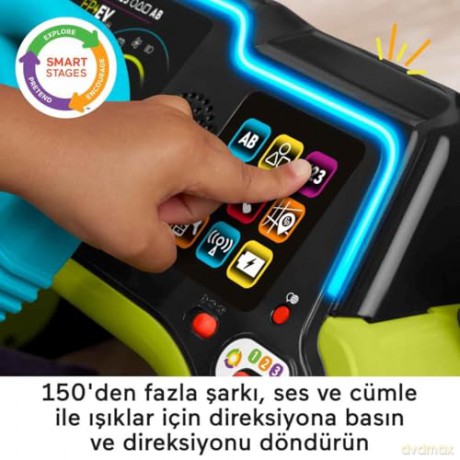 FisherPrice Laugh Learn Sit Steer Driver English Greek Turkish Language HYR91
