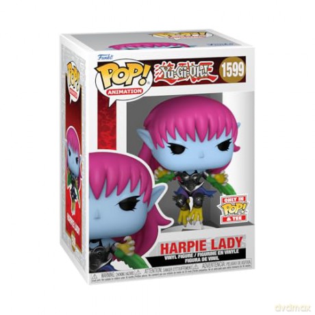 Funko Koszulka w pudełku Adult YuGiOh Harpie Lady Black Vinyl Figure T-Shirt L