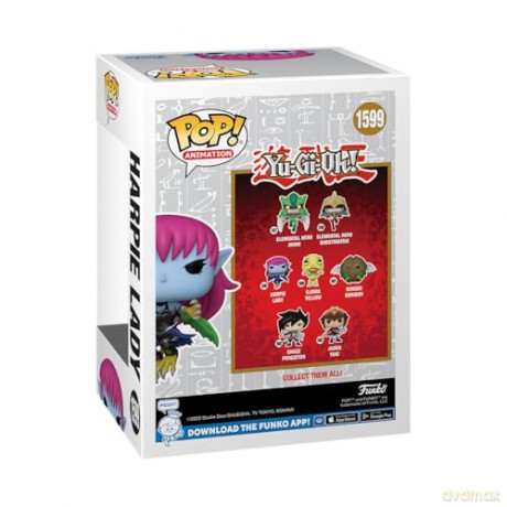 Funko Koszulka w pudełku Adult YuGiOh Harpie Lady Black Vinyl Figure T-Shirt XL