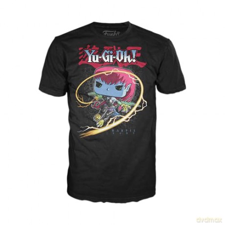 Funko Koszulka w pudełku Adult YuGiOh Harpie Lady Black Vinyl Figure T-Shirt XL