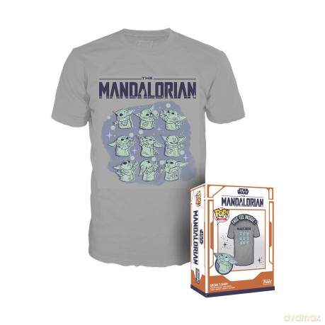 Funko Koszulka w pudełku Star Wars The Mandalorian Grogu On Ship T-Shirt S
