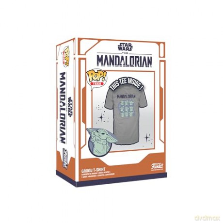 Funko Koszulka w pudełku Star Wars The Mandalorian Grogu On Ship T-Shirt M