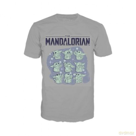 Funko Koszulka w pudełku Star Wars The Mandalorian Grogu On Ship T-Shirt M
