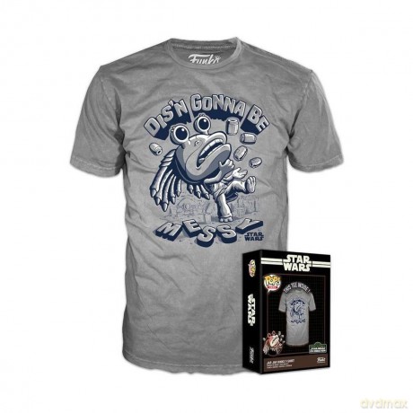 Funko Koszulka w pudełku Disney Star Wars The Phantom Menace Anniversary Jar Jar Bink T-Shirt S
